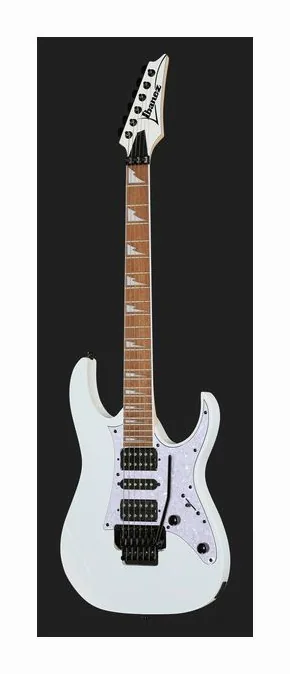 Ibanez RG450DXB-WH, selector de pastillas y jack de salida
