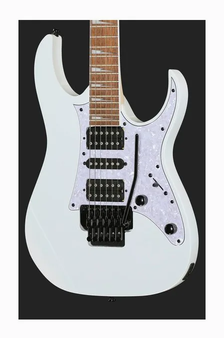 Ibanez RG450DXB-WH, perfil lateral del cuerpo