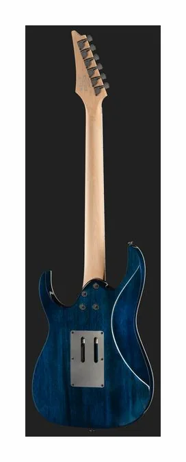 Ibanez RG450QMB-SPB, mástil y diapasón vistos de lado