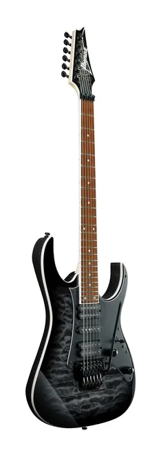 Ibanez RG450QMB-TGB, puente y clavijeros de afinación