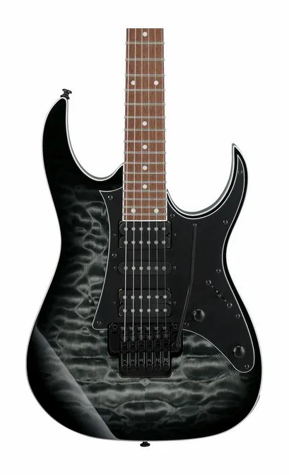 Ibanez RG450QMB-TGB, selector de pastillas y jack de salida