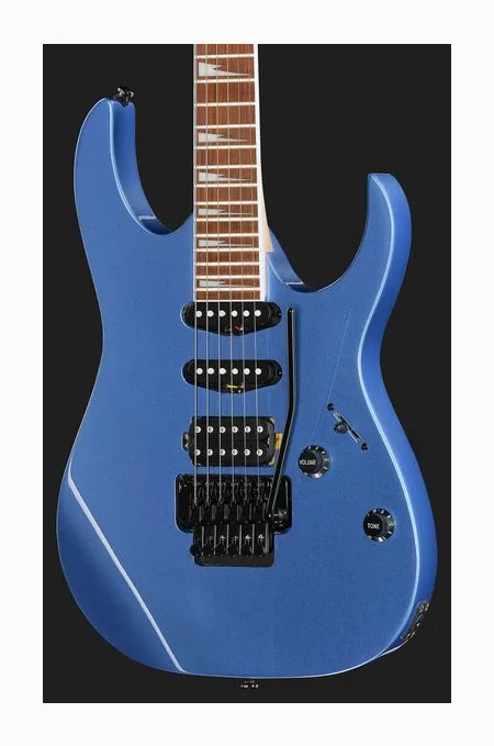 Ibanez RG460DX-BLH, cuerpo y acabado en primer plano
