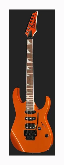 Ibanez RG460DX-ROM, mástil y diapasón vistos de lado