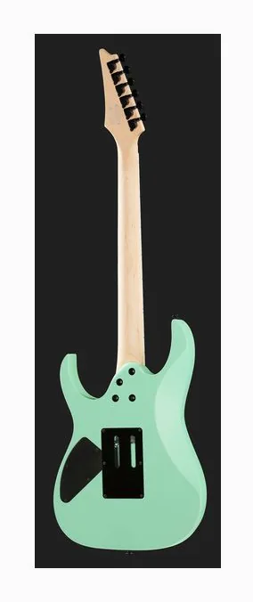 Ibanez RG470DX-SFM, mástil y diapasón vistos de lado