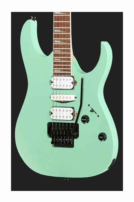 Ibanez RG470DX-SFM, vista trasera del cuerpo