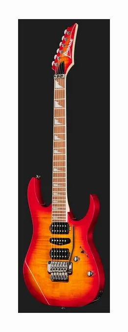 Ibanez RG470DXFM-CS, selector de pastillas y jack de salida