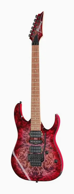 Ibanez RG470PB REB en primer plano frontal