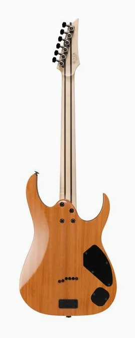 Ibanez RG5121RL-DBF, mástil y diapasón vistos de lado