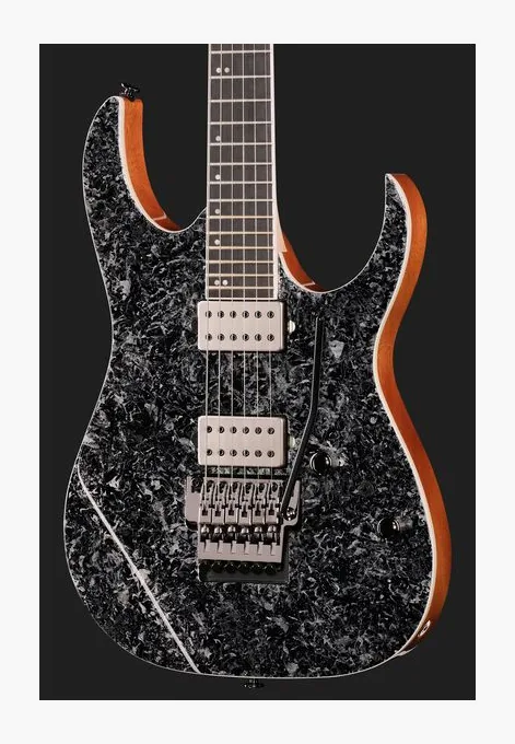 Ibanez RG5320R-CSW, selector de pastillas y jack de salida