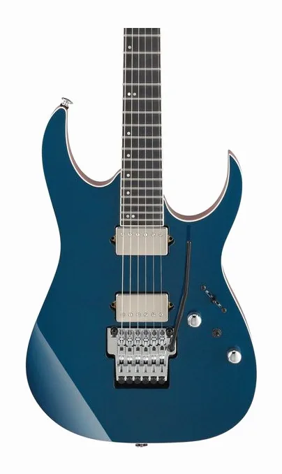 Ibanez RG5320RC-DFM, curvas del cuerpo vistas desde arriba