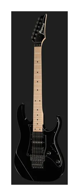 Ibanez RG550-BK, cuerpo y acabado en primer plano