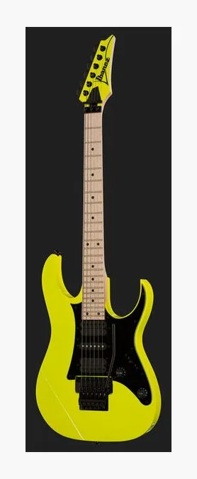 Ibanez RG550-DY, cuerpo y acabado en primer plano