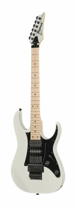 Ibanez RG550-WHF en primer plano frontal