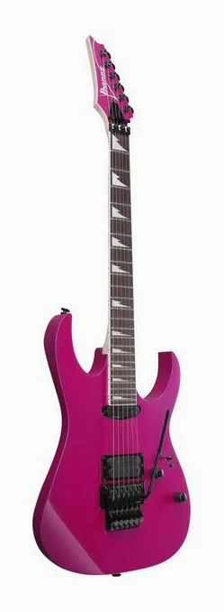 Ibanez RG565R-PN, pala con clavijeros y logotipo