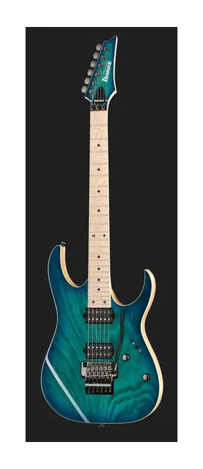 Ibanez RG652AHM-NGB Prestige, cuerpo y acabado en primer plano