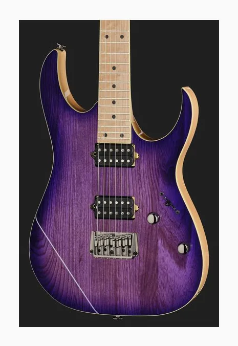 Ibanez RG652AHMFX-RPB, puente y clavijeros de afinación