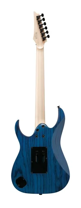 Ibanez RG653DX-TDF, curvas del cuerpo vistas desde arriba
