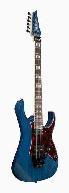 Ibanez RG653DX-TDF, cuerpo y acabado en primer plano