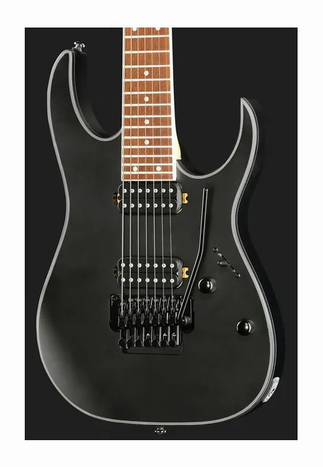 Ibanez RG7420EX-BKF, pala con clavijeros y logotipo