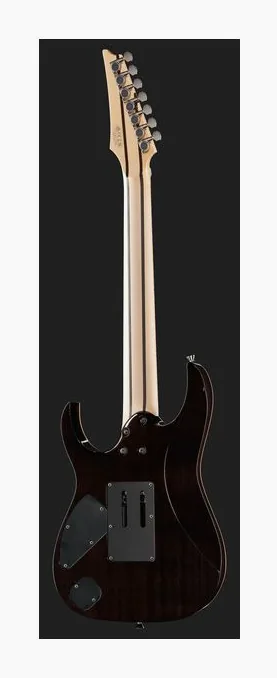 Ibanez RG8527-BRE, pala con clavijeros y logotipo