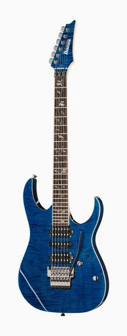 Ibanez RG8570-RBS fotografiado de frente