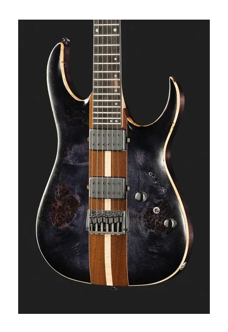 Ibanez RGA21P1PB-DRL, cuerpo y acabado en primer plano