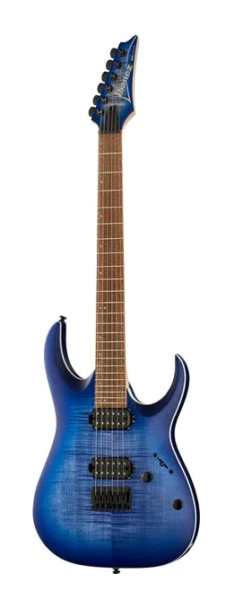 Ibanez RGA42FM-BLF fotografiado de frente