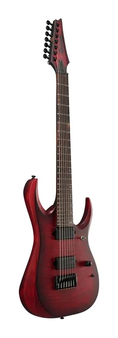 Ibanez RGD721FA-WUF, cuerpo y acabado en primer plano