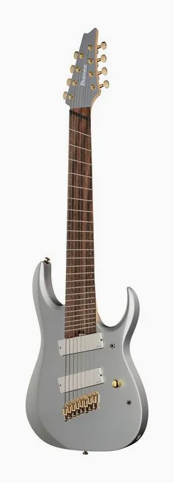 Ibanez RGDMS8-CSM encuadrado de frente sobre fondo neutro