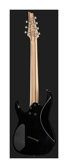 Ibanez RGMS7-BK Multiscale, cejuela y primeras posiciones del diapasón