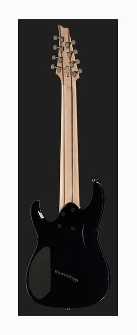 Ibanez RGMS8-BK Multiscale, cejuela y primeras posiciones del diapasón