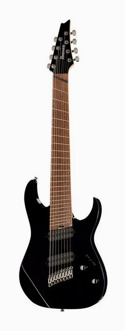 Ibanez RGMS8-BK Multiscale visto de frente