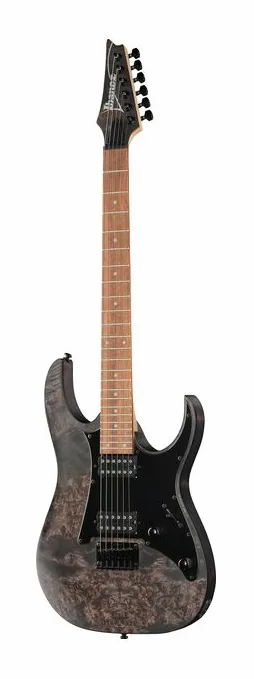 Ibanez RGR431PB-CGF encuadrado de frente sobre fondo neutro