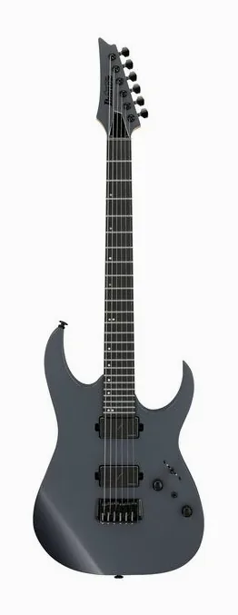 Ibanez RGR5121RB-GRF encuadrado de frente sobre fondo neutro