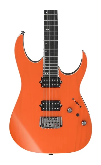 Ibanez RGR5221R-TFR, curvas del cuerpo vistas desde arriba