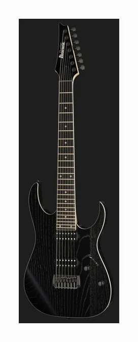 Ibanez RGR762AHBF-WK, cuerpo y acabado en primer plano