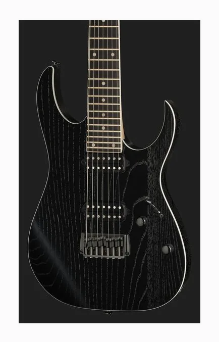 Ibanez RGR762AHBF-WK, selector de pastillas y jack de salida