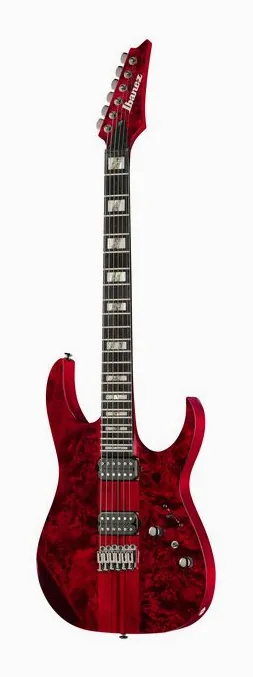Ibanez RGT1221PB-SWL encuadrado de frente sobre fondo neutro