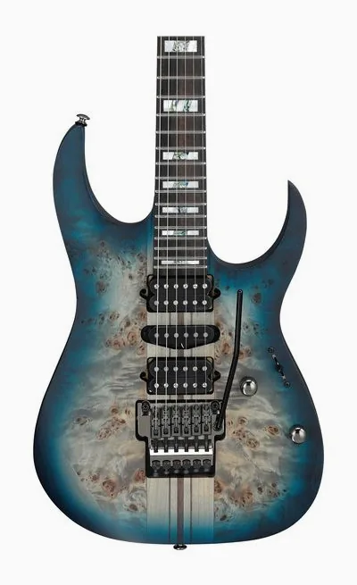 Ibanez RGT1270PB-CTF, selector de pastillas y jack de salida