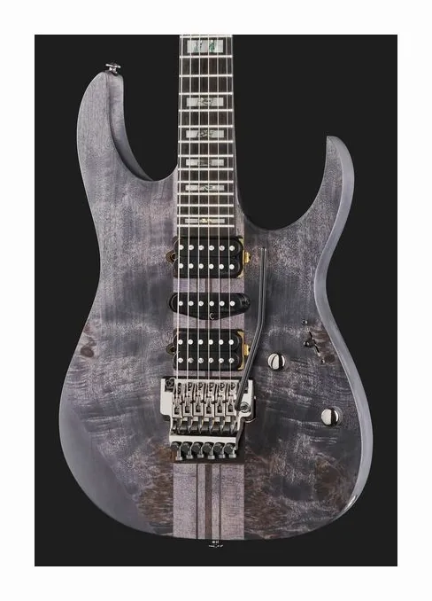 Ibanez RGT1270PB-DTF, curvas del cuerpo vistas desde arriba