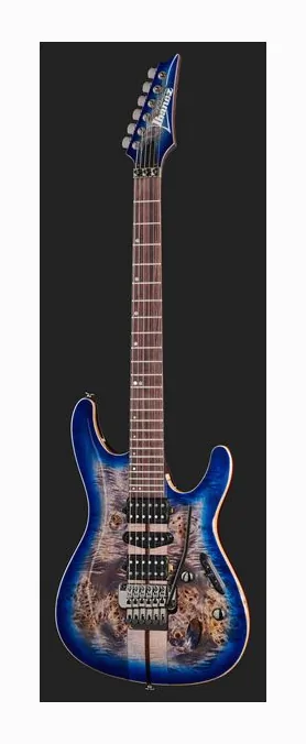 Ibanez S1070PBZ-CLB Premium, perfil lateral del cuerpo