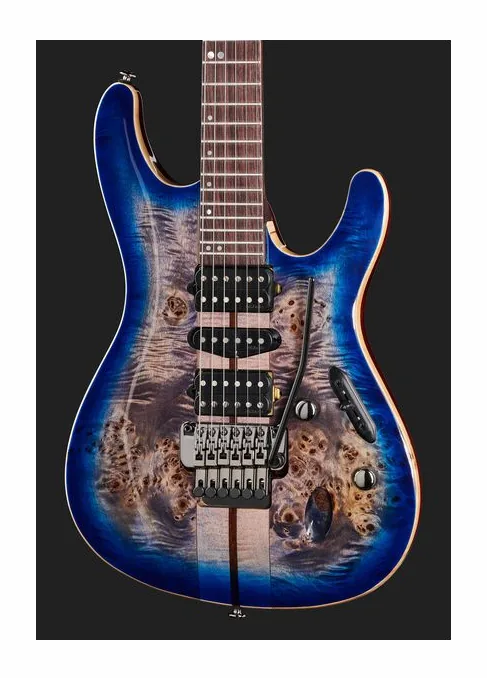 Ibanez S1070PBZ-CLB Premium, vista trasera del cuerpo