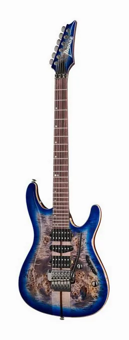 Ibanez S1070PBZ-CLB Premium en primer plano frontal