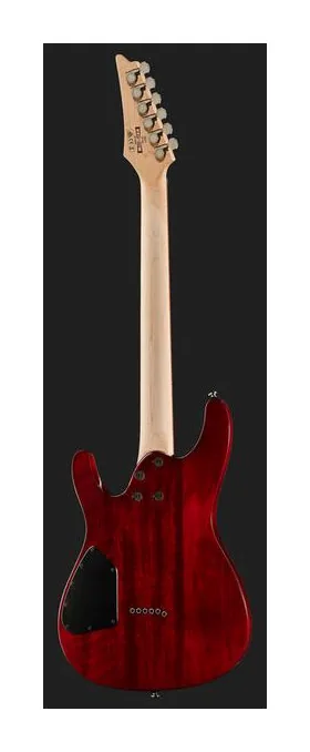 Ibanez S521-BBS, puente y clavijeros de afinación