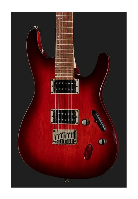 Ibanez S521-BBS, selector de pastillas y jack de salida