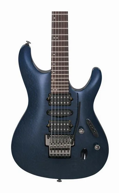 Ibanez S6670SK-DUB, perfil lateral del cuerpo