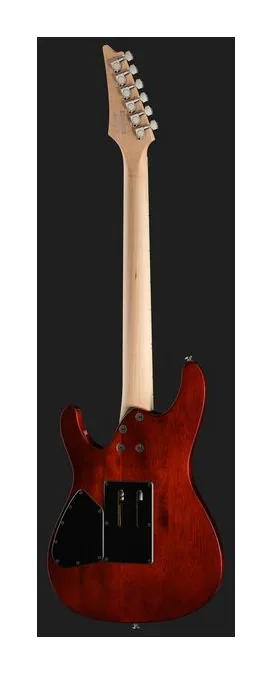 Ibanez S670QM-DEB, puente y clavijeros de afinación