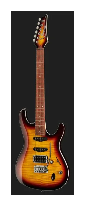 Ibanez SA260FM-VLS, vista trasera del cuerpo