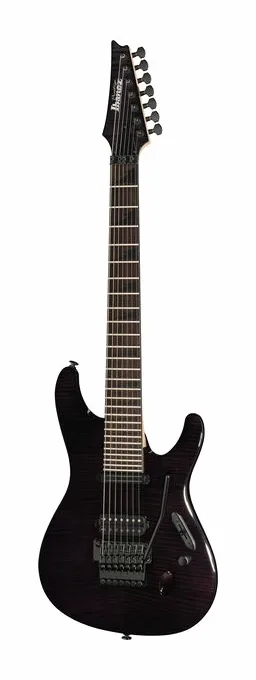 Ibanez SFS727 Stephan Forte encuadrado de frente sobre fondo neutro