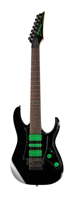 Ibanez UV70P-BK en primer plano frontal